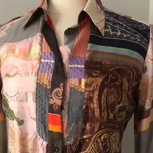 ETRO SILK SHIRT - Picture 5 of 9